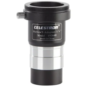 Celestron - Barlow 2x com adaptador T 1.25"