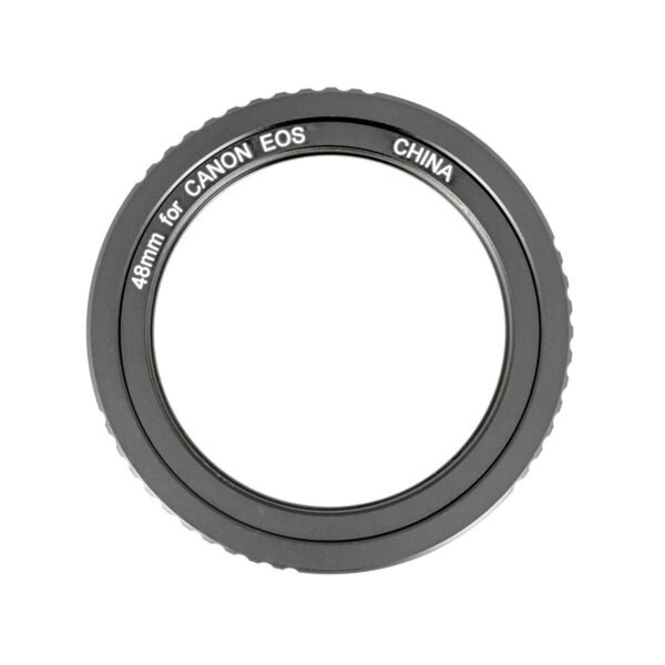Anel T de Grande Campo Sky-Watcher (M48) para Canon EOS – Compatível com Redutor 0,85x