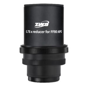 ZWO - Redutor de focal 0,76x para FF80