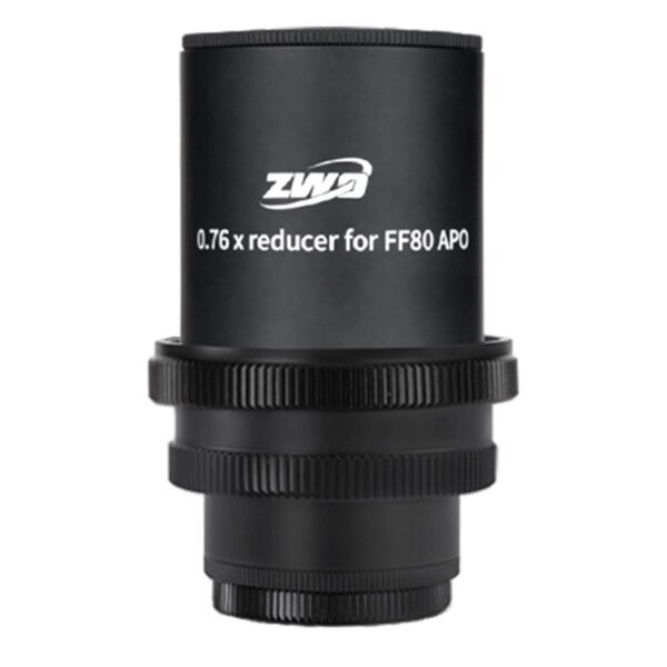 ZWO - Redutor de focagem 0,76x para FF80