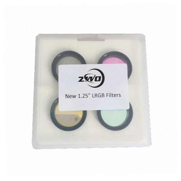 ZWO - Conjunto de 4 filtros LRGB 31,75 mm