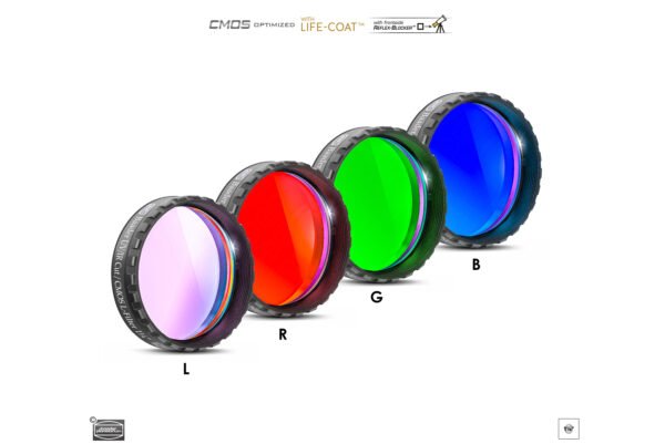 Baader - Conjunto de Filtros LRGB 1,25" – Otimizado para sensores CMOS