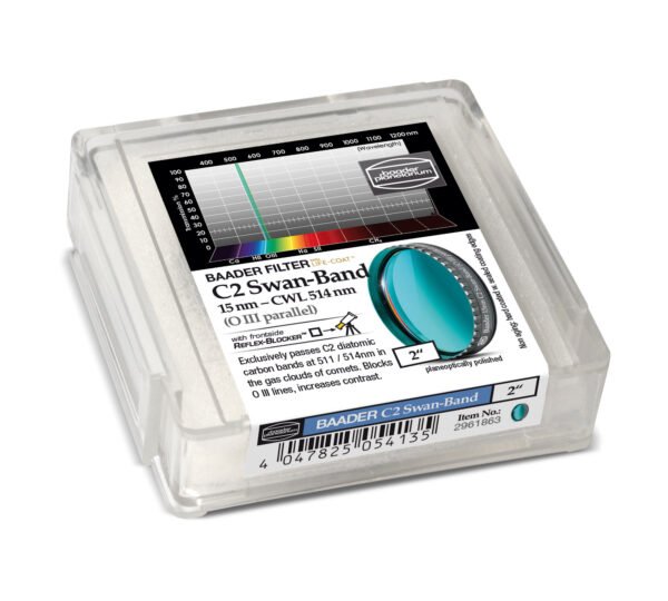 Baader - Filtro C2 Swan-Band 2" (15 nm) – paralelo ao O-III - Image 2