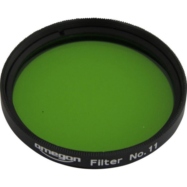 Omegon - Filtro colorido amarelo esverdeado 2'' #11