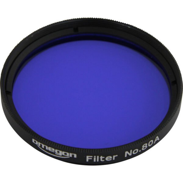 Omegon - Filtro colorido azul 2'' Farbfilter #80A