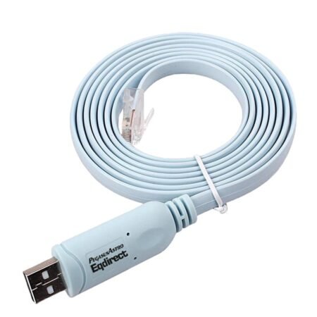 Pegasus - Dispositivo USB EQDIR PegasusAstro para EQMOD, com conector RJ45