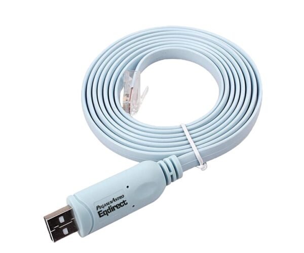 Pegasus - Dispositivo USB EQDIR PegasusAstro para EQMOD, com conector RJ45