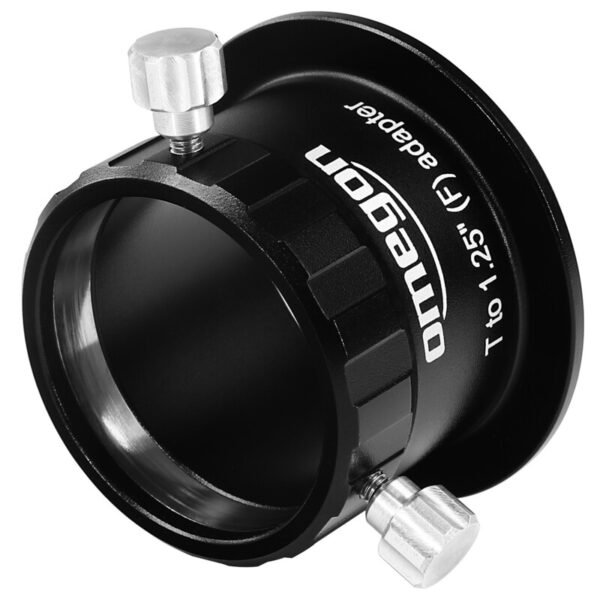 Omegon - Adaptador Cilindro 1.25" de ocular para rosca T-2 (macho) - Image 2