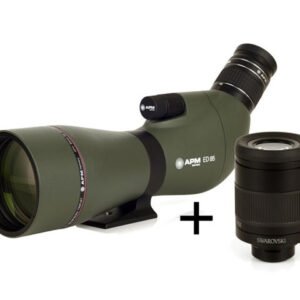 APM - Telescópio terrestre 85mm APO com ocular zoom Swarovski 25-50x