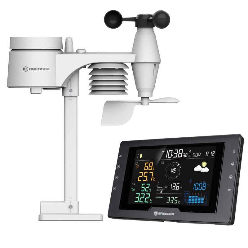 BRESSER - Azores Professional Home Weather Station with 5-in-1