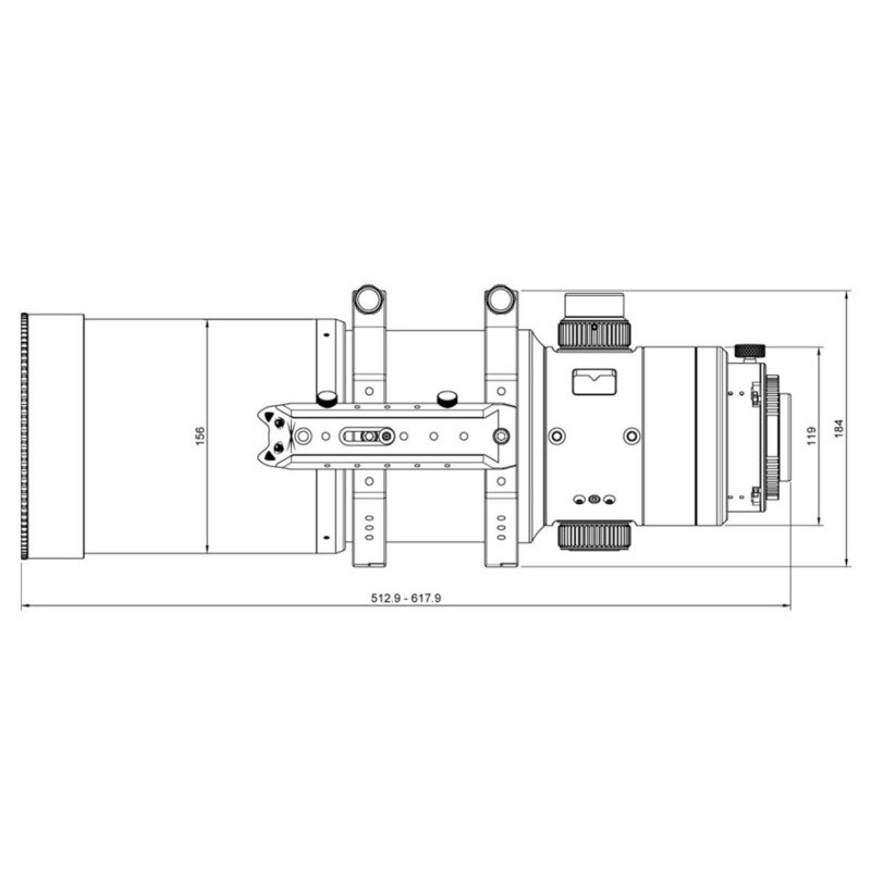 William Optics - Refrator apocromático AP 108/518 UltraCat WIFD - Image 2